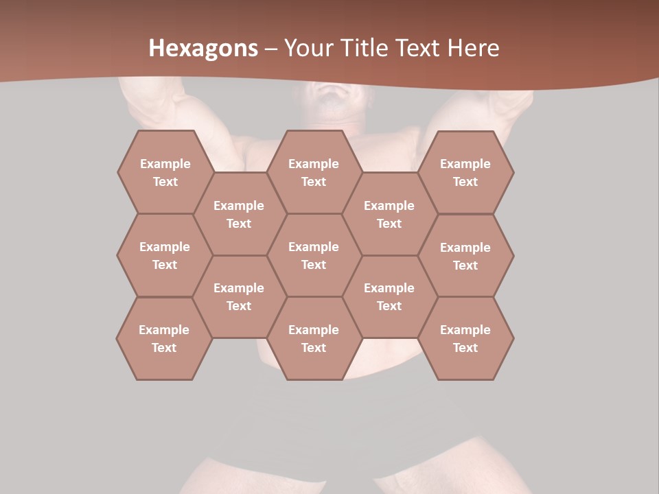 Torso Enjoyment Bodybuilding PowerPoint Template