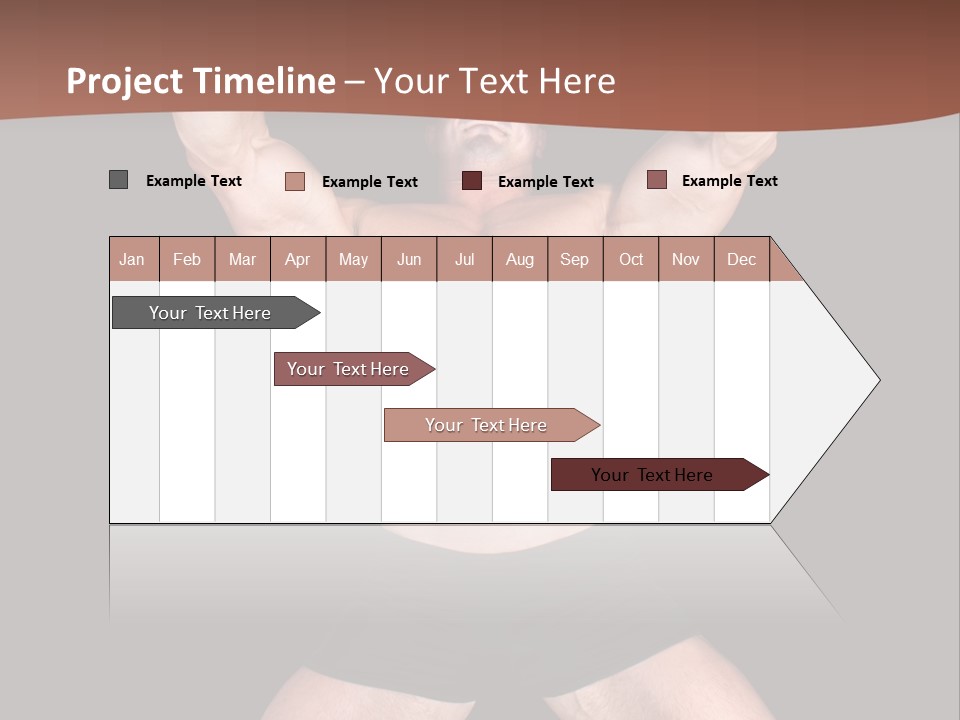 Torso Enjoyment Bodybuilding PowerPoint Template