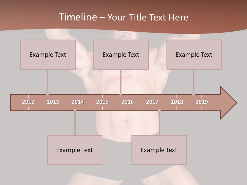 Torso Enjoyment Bodybuilding PowerPoint Template