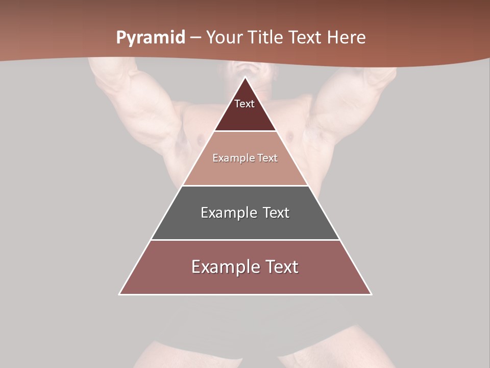Torso Enjoyment Bodybuilding PowerPoint Template