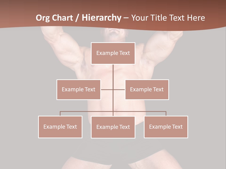 Torso Enjoyment Bodybuilding PowerPoint Template