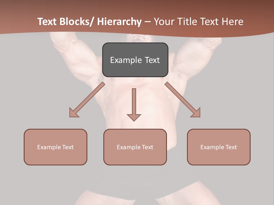Torso Enjoyment Bodybuilding PowerPoint Template