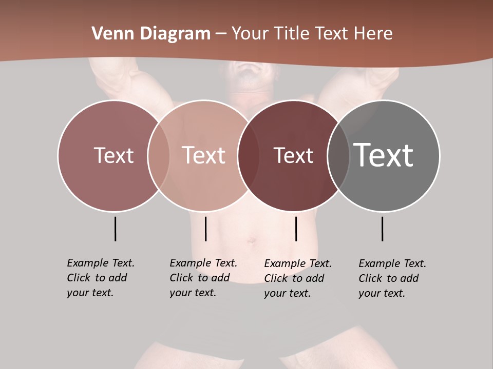 Torso Enjoyment Bodybuilding PowerPoint Template