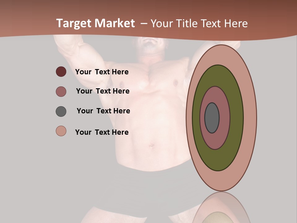 Torso Enjoyment Bodybuilding PowerPoint Template