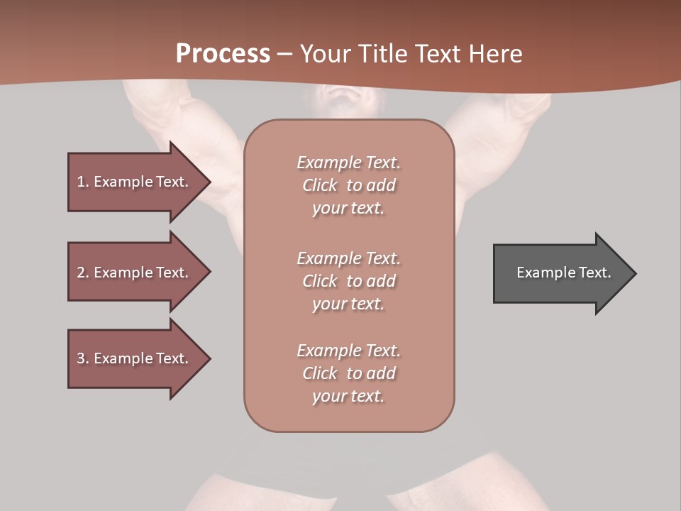 Torso Enjoyment Bodybuilding PowerPoint Template