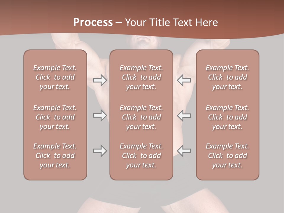 Torso Enjoyment Bodybuilding PowerPoint Template