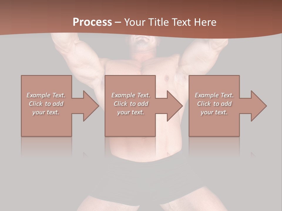 Torso Enjoyment Bodybuilding PowerPoint Template