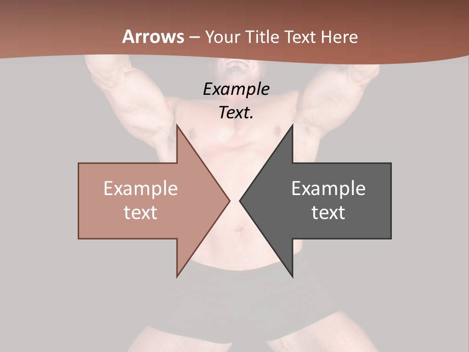 Torso Enjoyment Bodybuilding PowerPoint Template