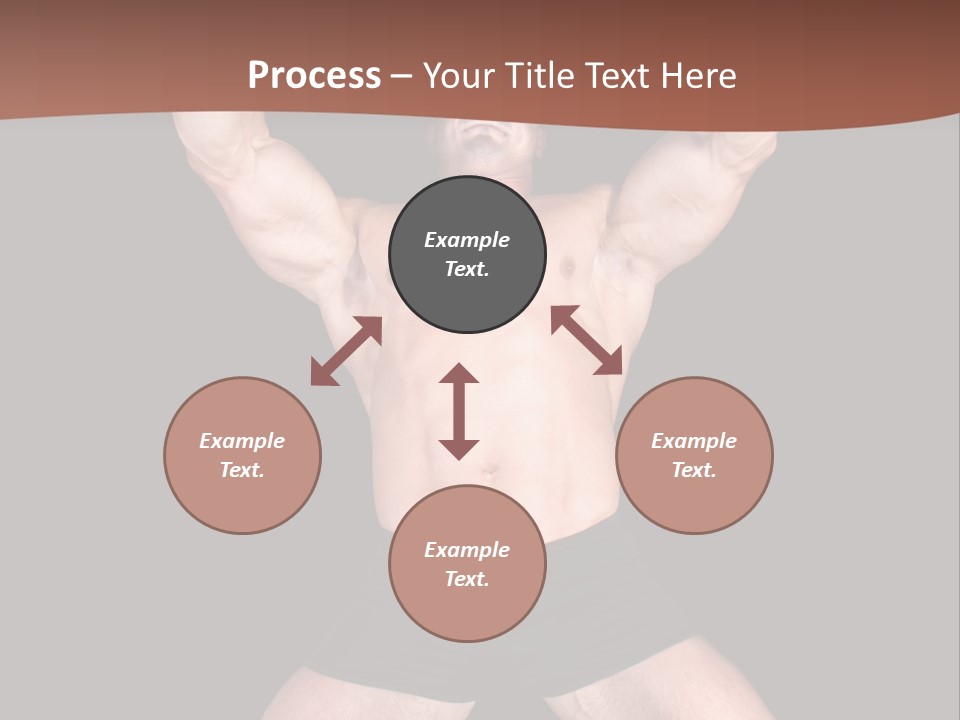 Torso Enjoyment Bodybuilding PowerPoint Template