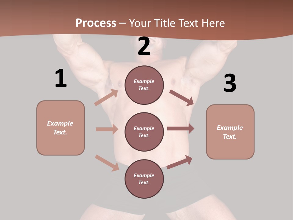 Torso Enjoyment Bodybuilding PowerPoint Template