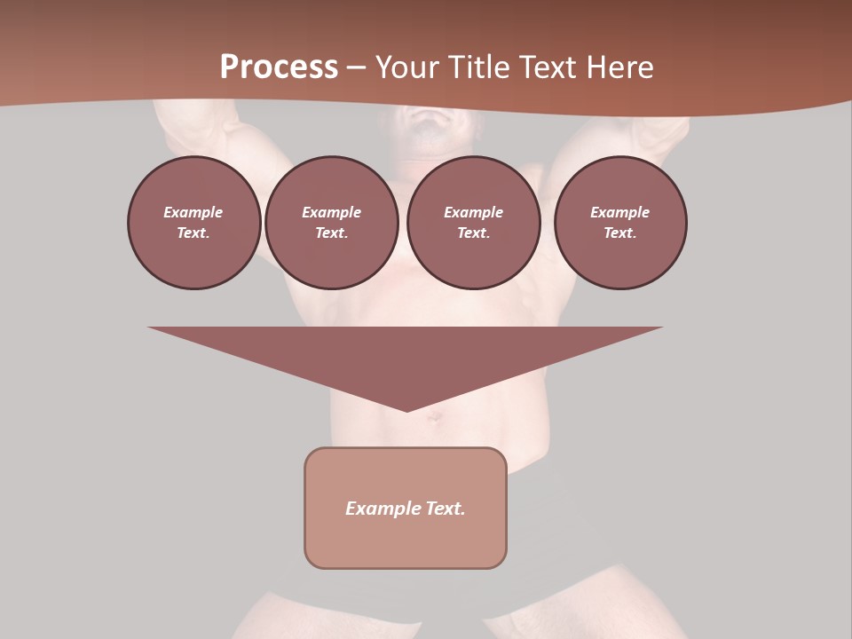 Torso Enjoyment Bodybuilding PowerPoint Template