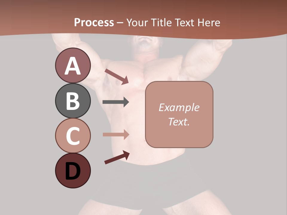 Torso Enjoyment Bodybuilding PowerPoint Template