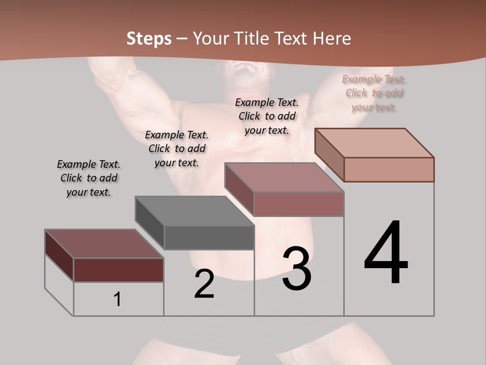 Torso Enjoyment Bodybuilding PowerPoint Template