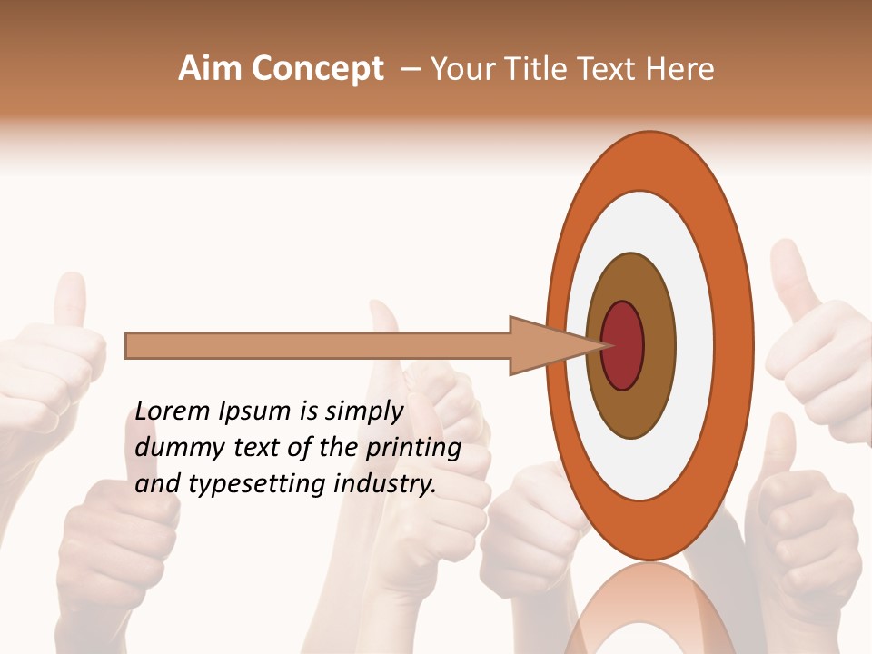 Shot Part Success PowerPoint Template