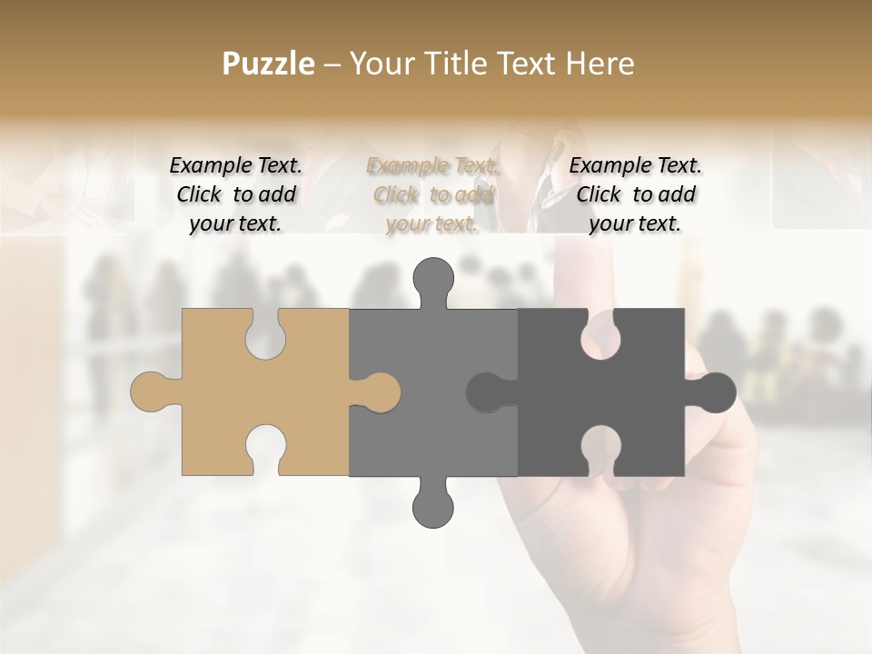 Work Woman Monitor PowerPoint Template