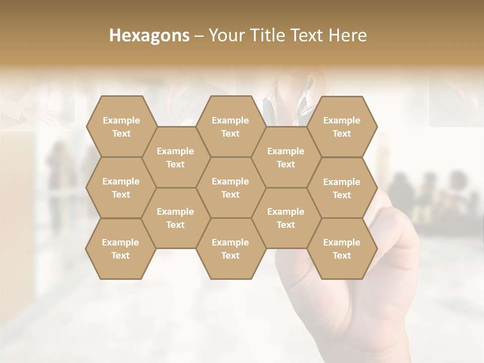 Work Woman Monitor PowerPoint Template