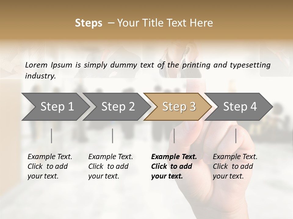 Work Woman Monitor PowerPoint Template