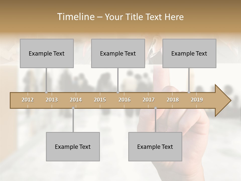 Work Woman Monitor PowerPoint Template
