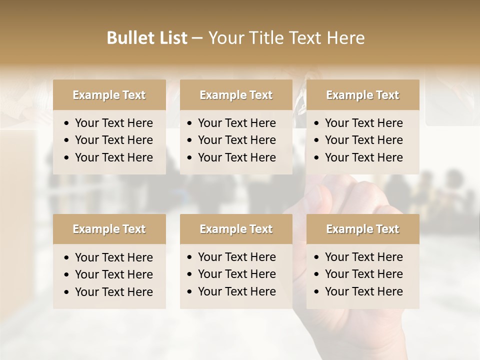 Work Woman Monitor PowerPoint Template