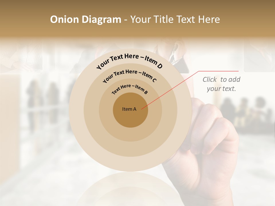 Work Woman Monitor PowerPoint Template