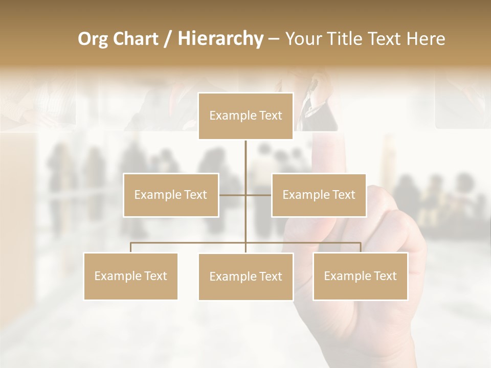 Work Woman Monitor PowerPoint Template
