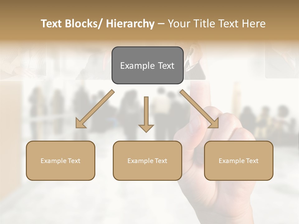 Work Woman Monitor PowerPoint Template