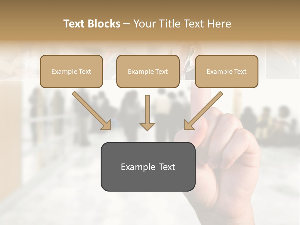 Work Woman Monitor PowerPoint Template