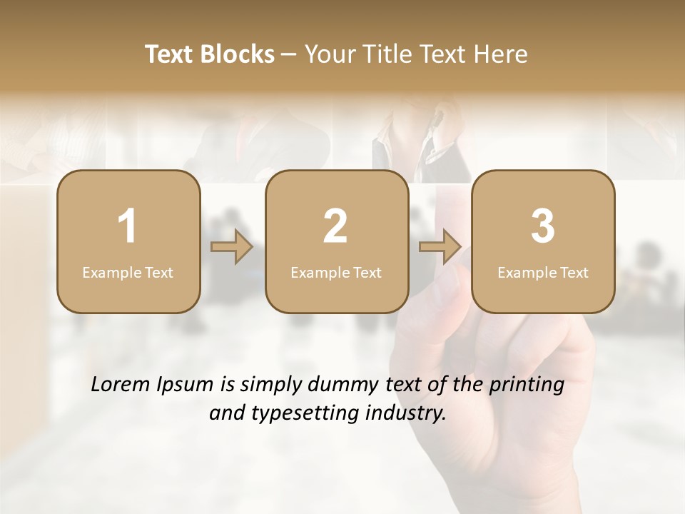 Work Woman Monitor PowerPoint Template