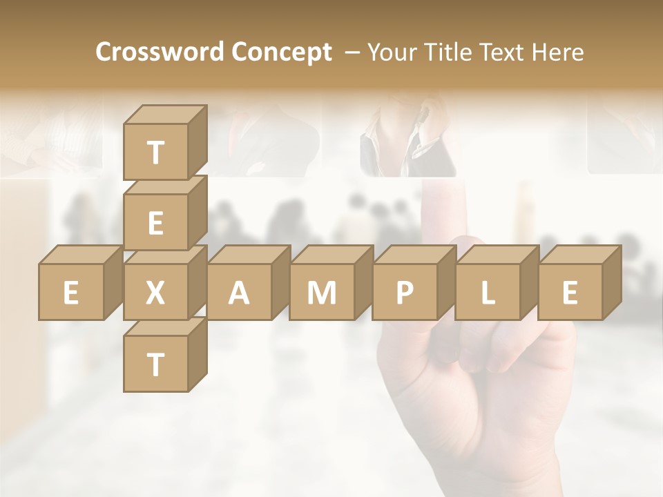 Work Woman Monitor PowerPoint Template