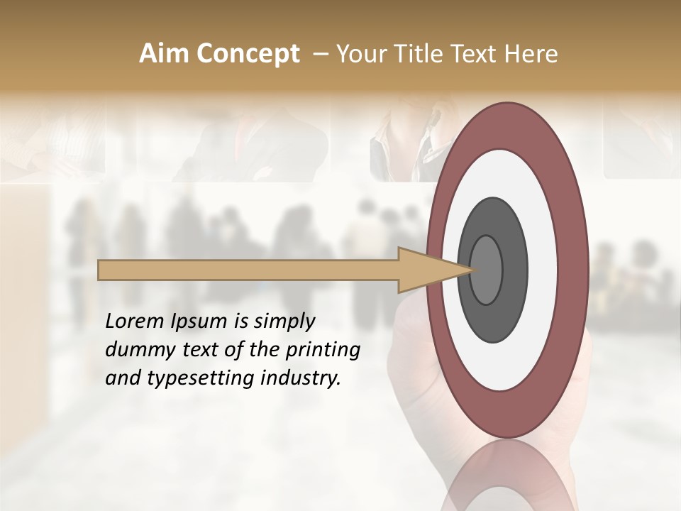 Work Woman Monitor PowerPoint Template