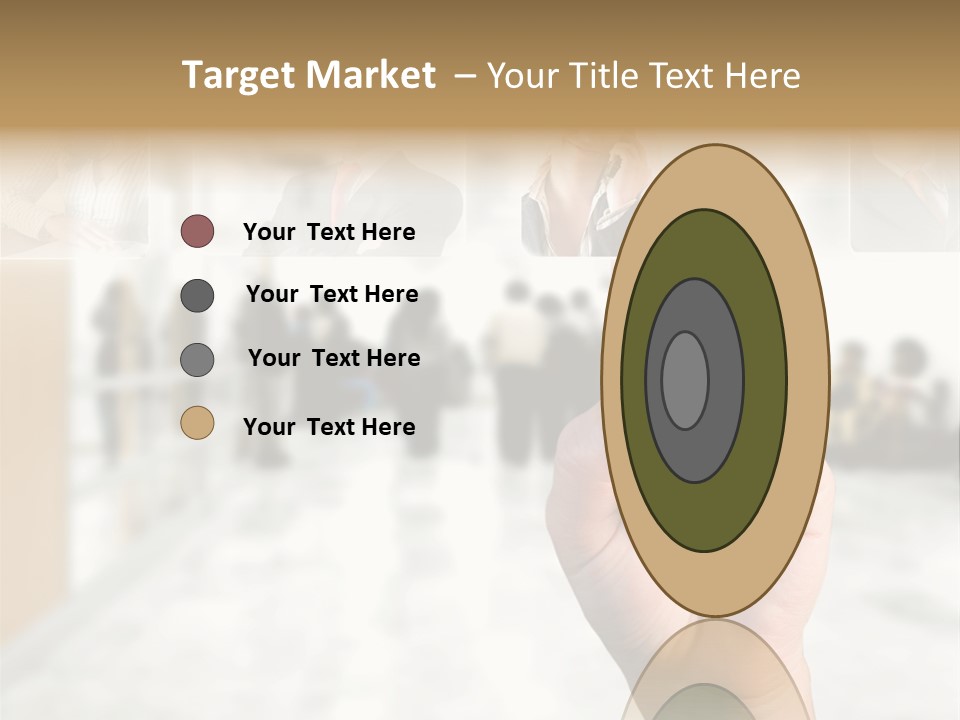 Work Woman Monitor PowerPoint Template