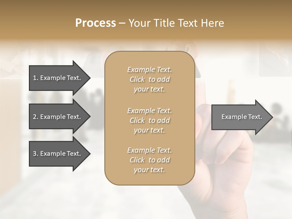 Work Woman Monitor PowerPoint Template