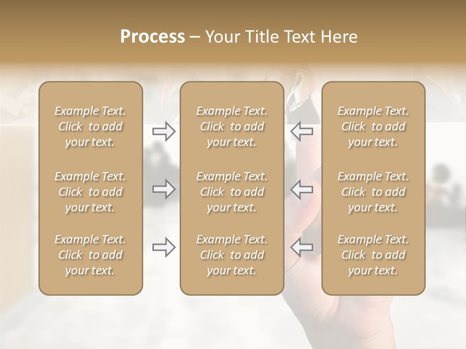Work Woman Monitor PowerPoint Template