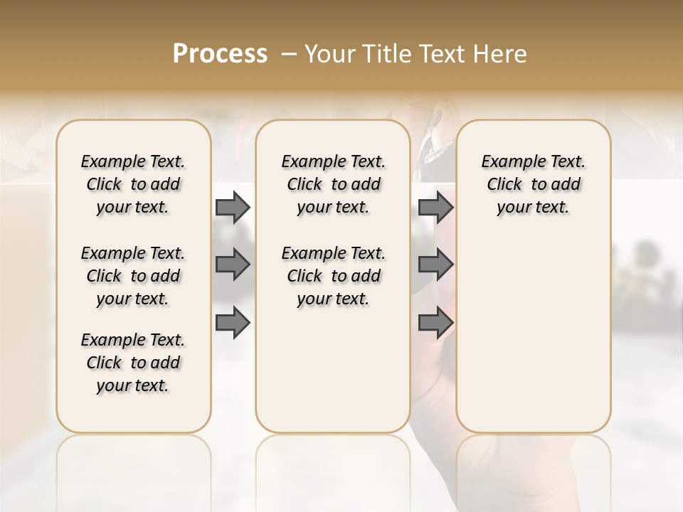 Work Woman Monitor PowerPoint Template