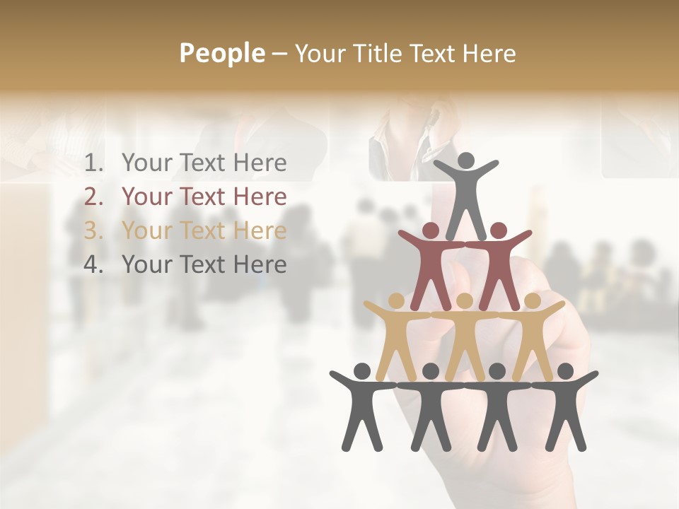 Work Woman Monitor PowerPoint Template