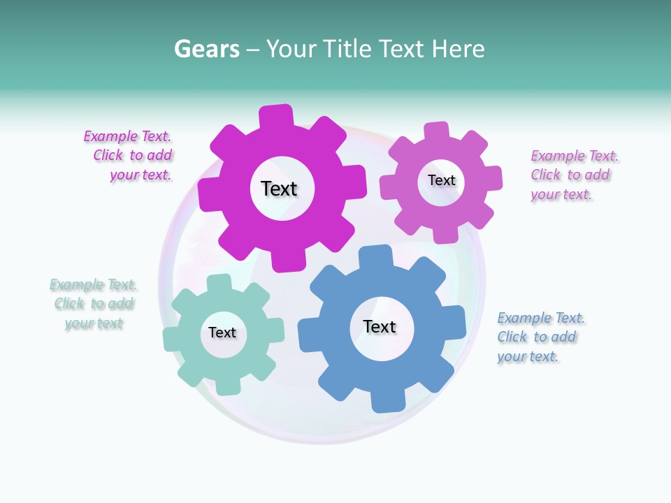 Background Childhood Soap PowerPoint Template