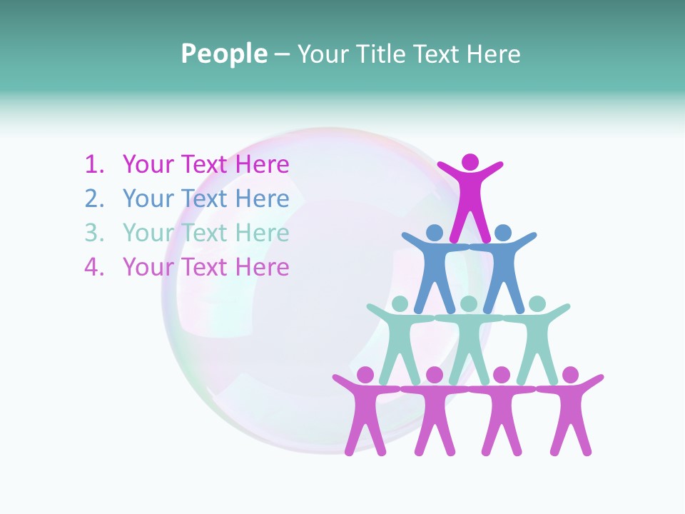 Background Childhood Soap PowerPoint Template