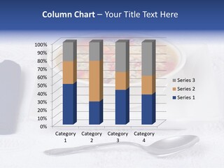 Closeup Food Tablecloth PowerPoint Template