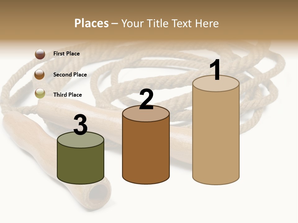 Train Rope Jump PowerPoint Template