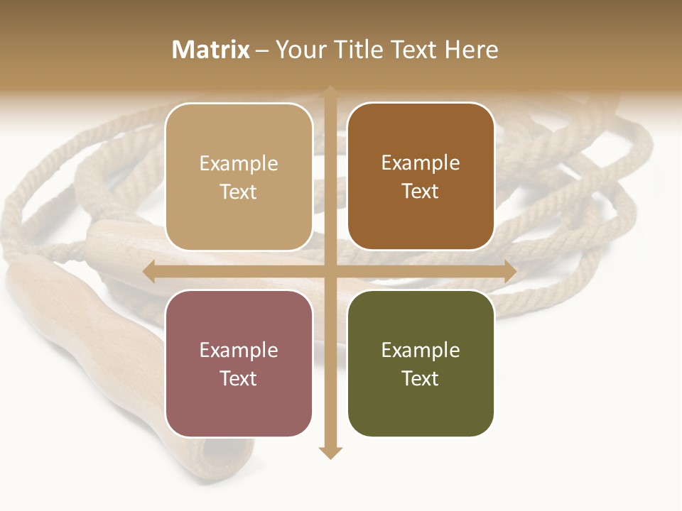 Train Rope Jump PowerPoint Template