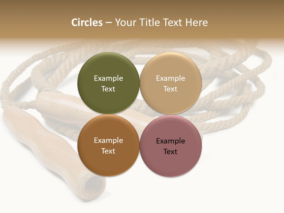 Train Rope Jump PowerPoint Template