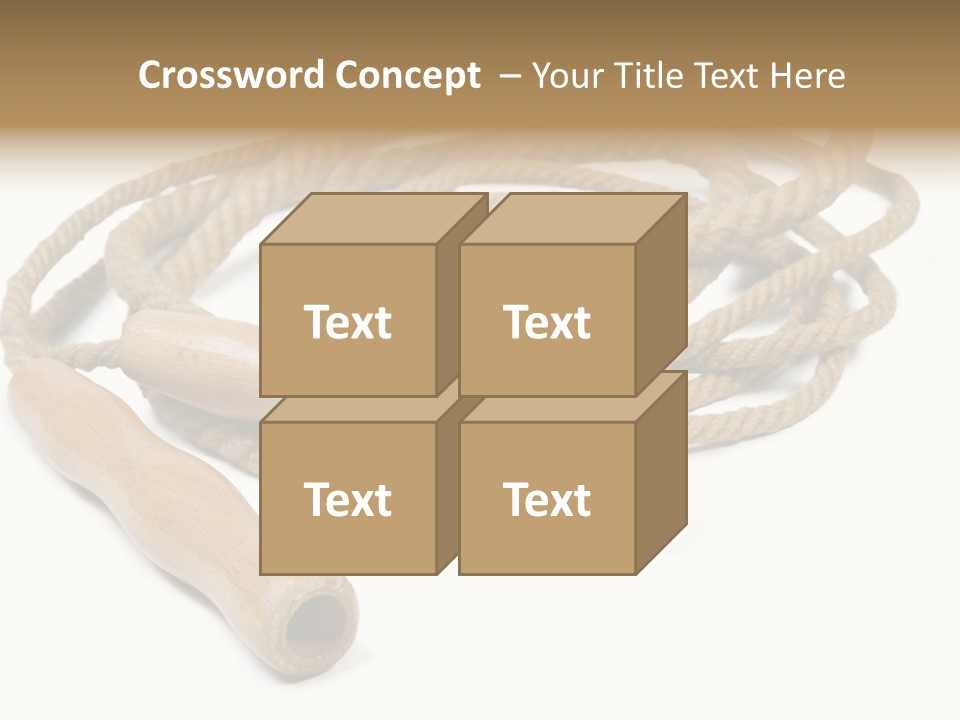 Train Rope Jump PowerPoint Template