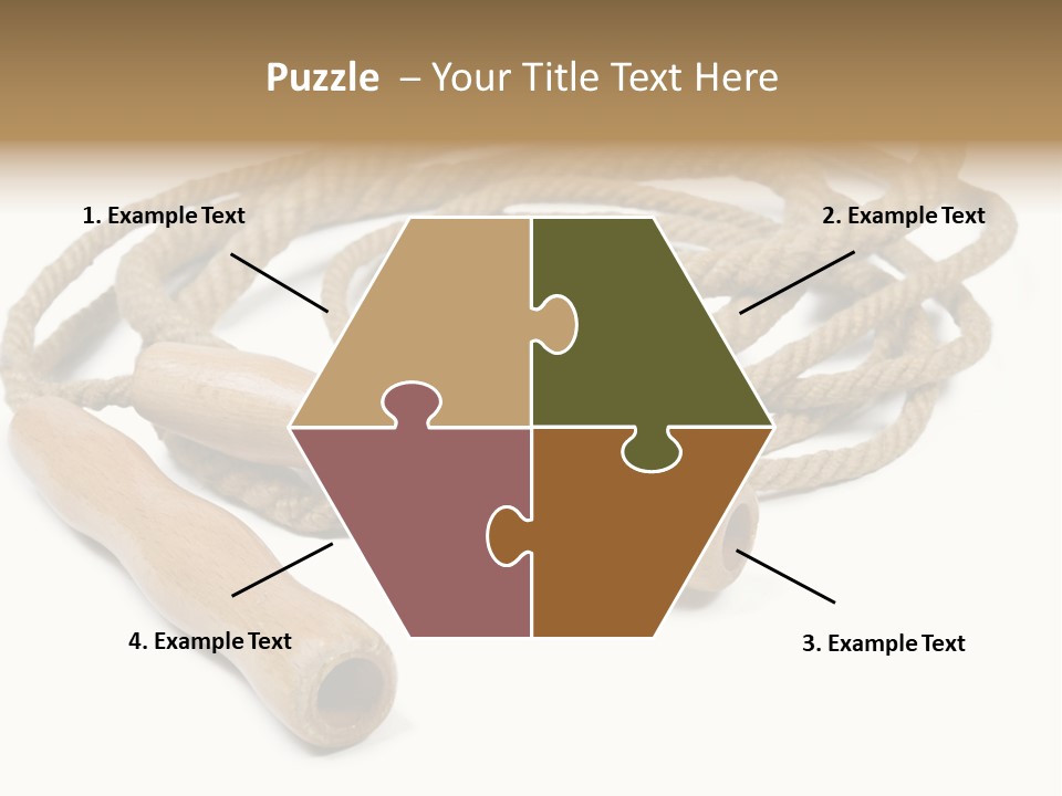 Train Rope Jump PowerPoint Template