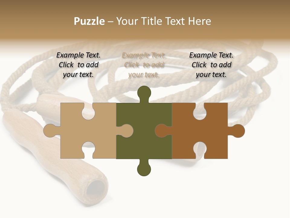 Train Rope Jump PowerPoint Template