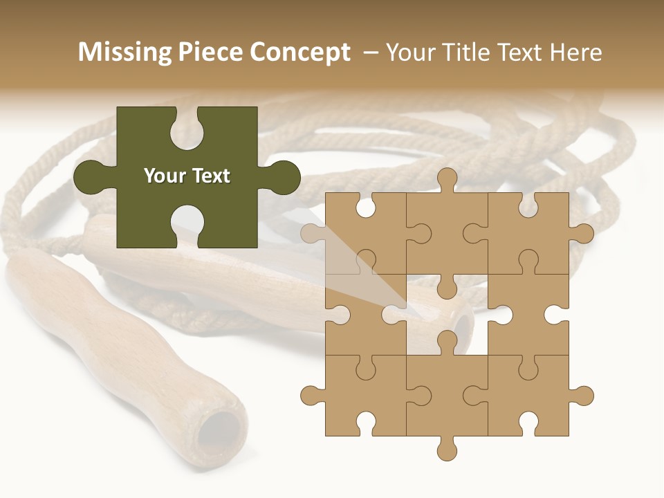 Train Rope Jump PowerPoint Template