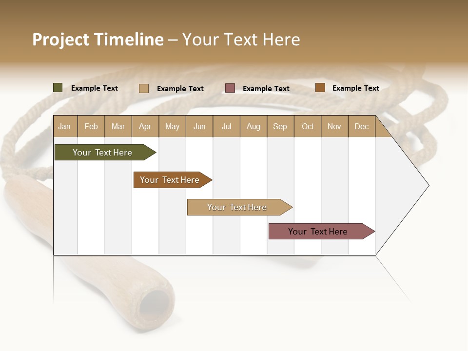 Train Rope Jump PowerPoint Template