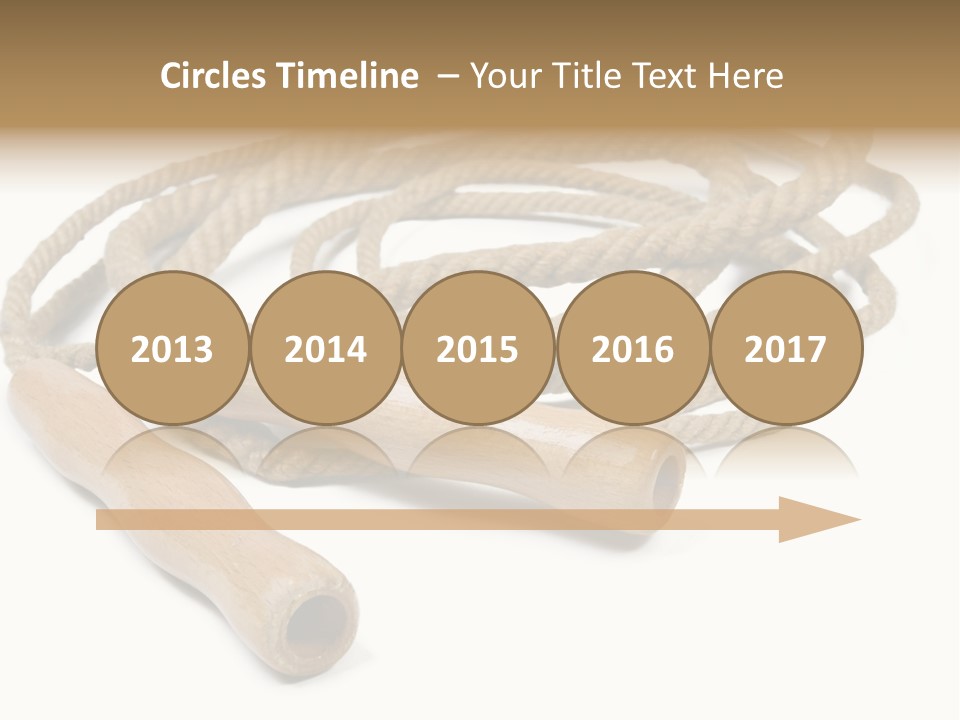 Train Rope Jump PowerPoint Template