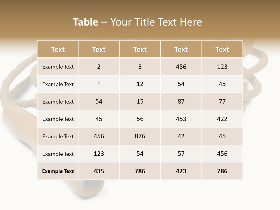 Train Rope Jump PowerPoint Template