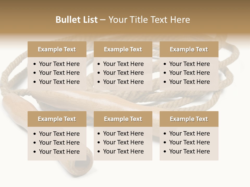 Train Rope Jump PowerPoint Template