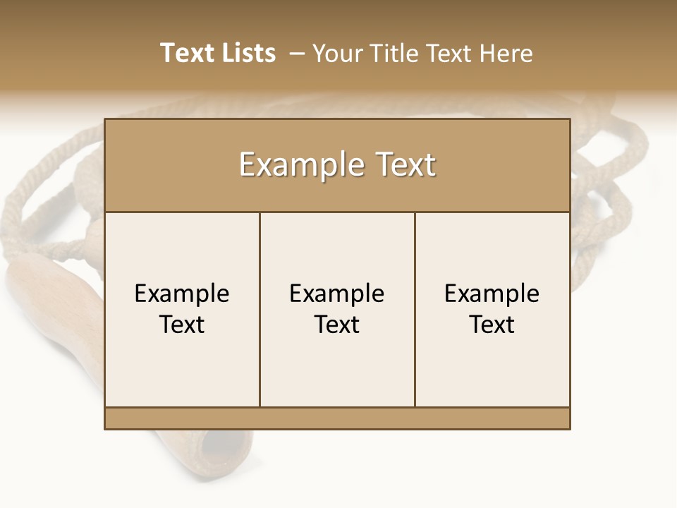 Train Rope Jump PowerPoint Template